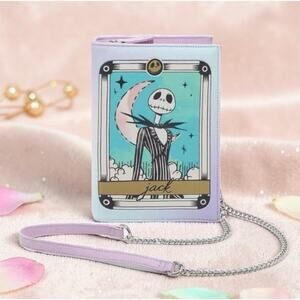 Disney Nightmare Before Christmas Goth Purse Tarot Card Crossbody Bag